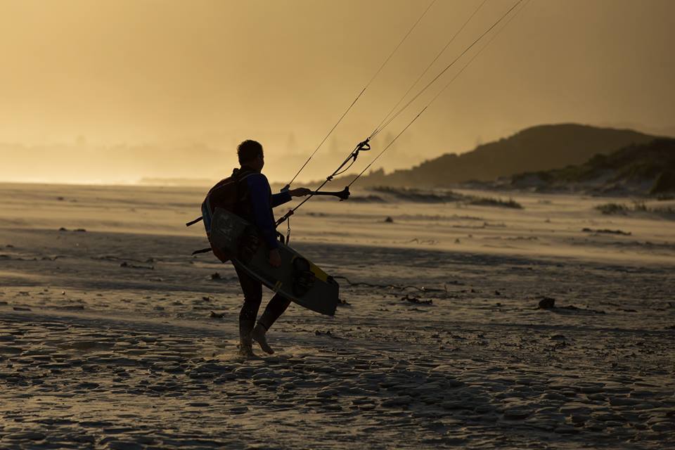 Kitesurfing in Hermanus